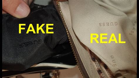 a real vs fake guess bags|guess bag counterfeit meaning.